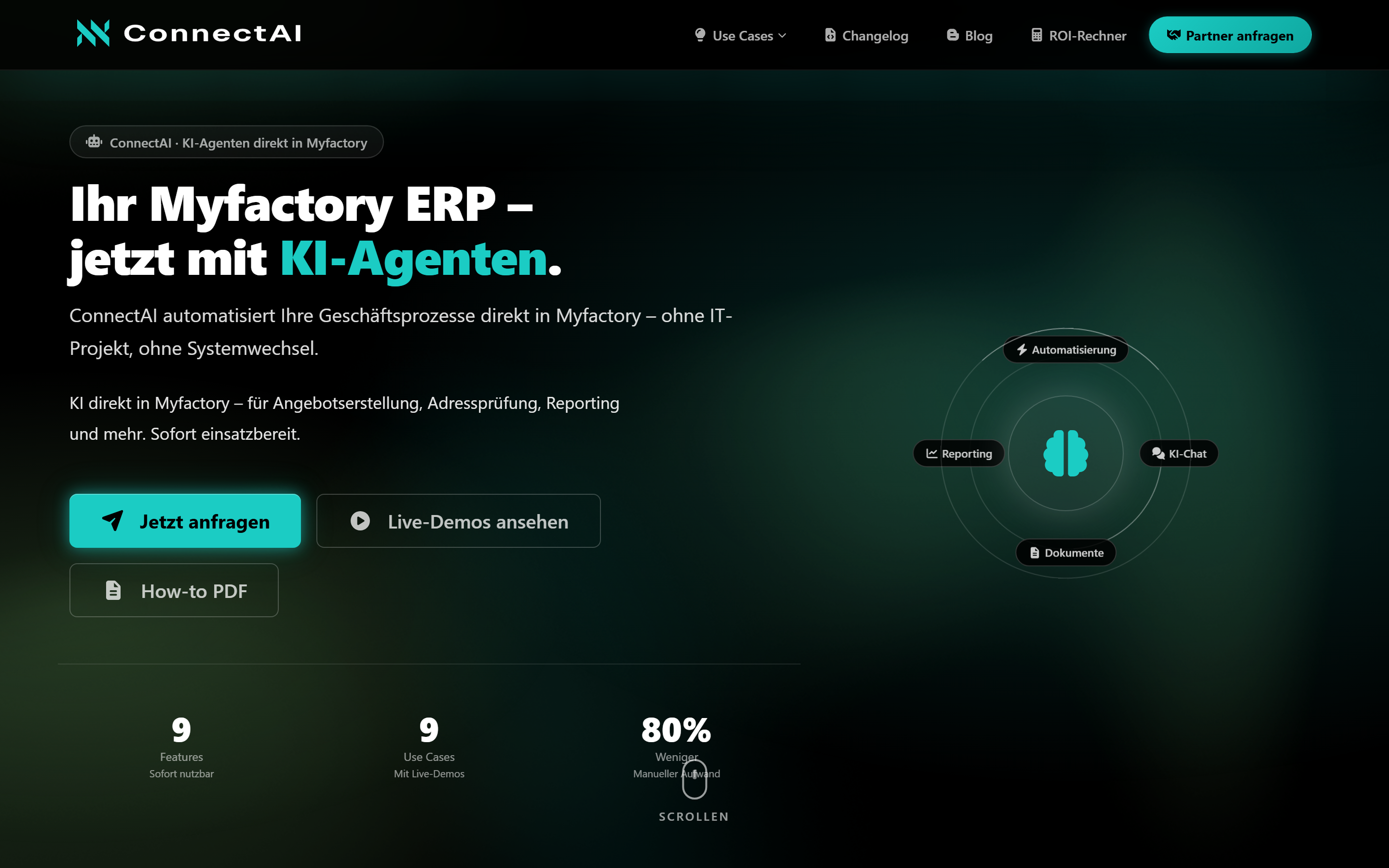 ConnectAI – KI für Myfactory ERP